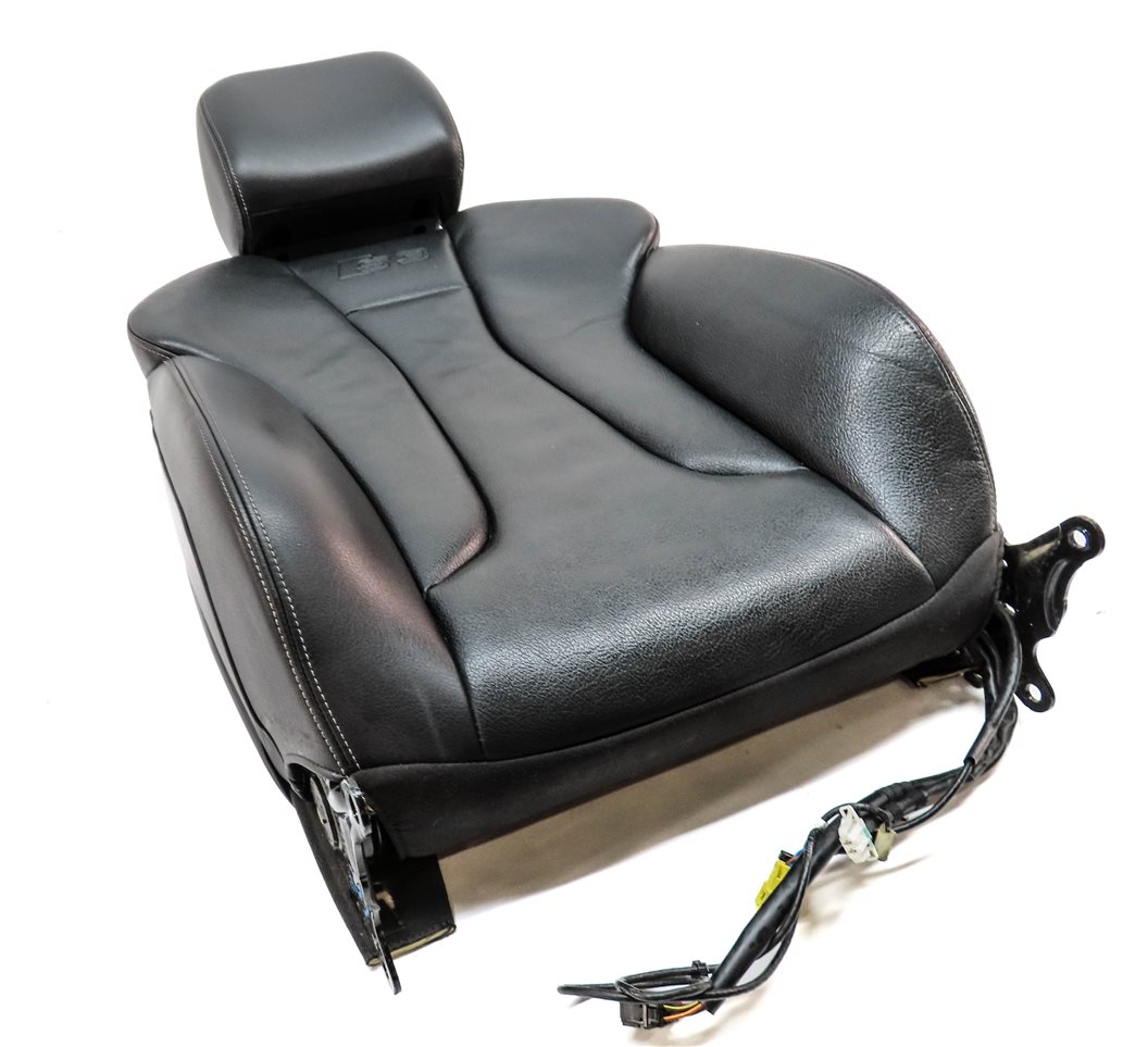 Thumbnail 4: 2015 AUDI S3 (8V) FRONT LEFT DRIVER UPPER HEATED SEAT BACK CUSHION (Black)