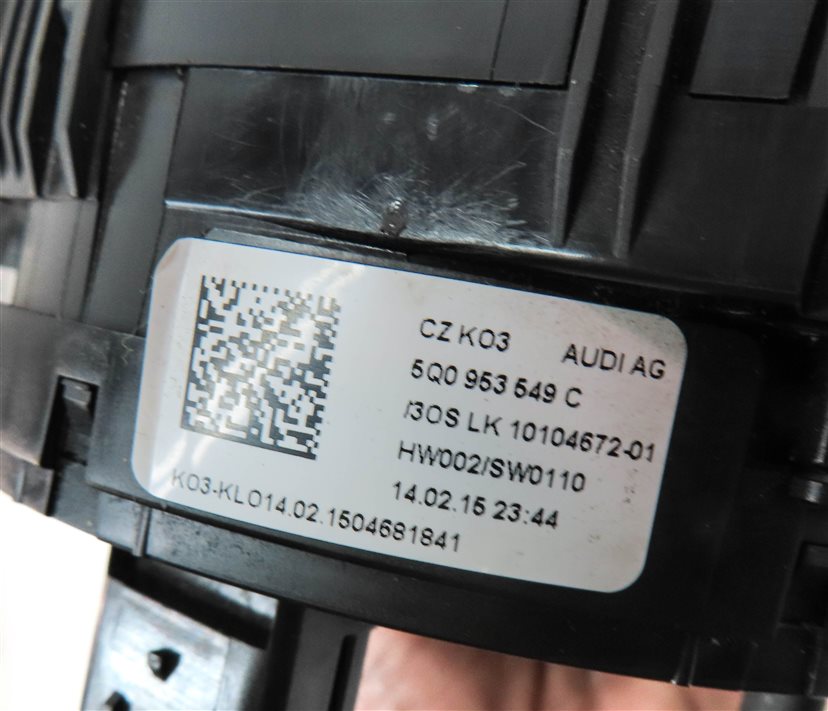 Thumbnail 7: 15-19 VW GOLF AUDI A3 S3 (8V) STEERING COLUMN CLOCKSPRING CLOCK SPRING SLIP RING