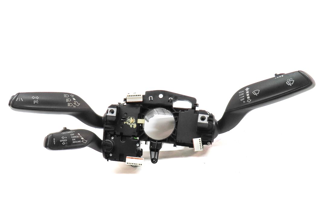 Thumbnail 2: 2015-2016 AUDI A3 SEDAN CONVERTIBLE STEERING COLUMN WIPER CRUISE BLINKER SWITCH