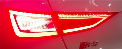 Thumbnail 2: 15-16 AUDI A3 S3 (8V) SEDAN CONVERTIBLE REAR LEFT LED TAILLIGHT BRAKE LIGHT LAMP