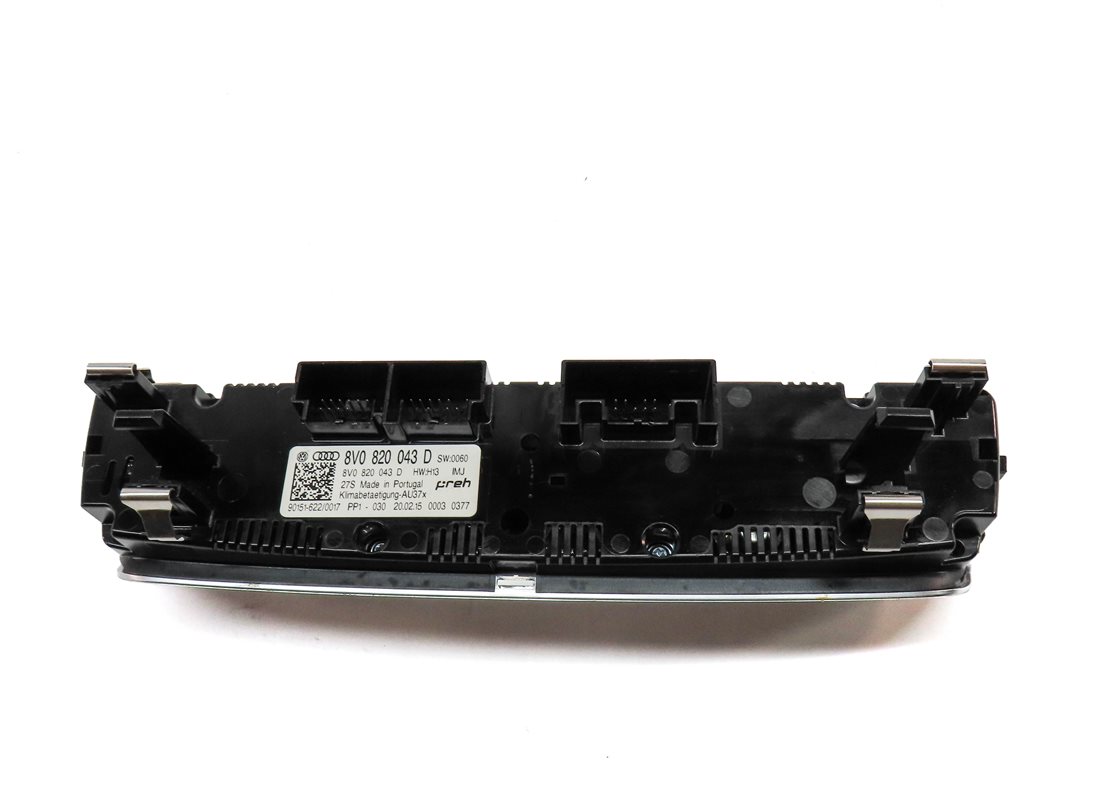 Thumbnail 5: 2015-2018 AUDI A3 S3 (8V) FRONT DUAL ZONE HEATER A/C TEMPERATURE CONTROL PANEL