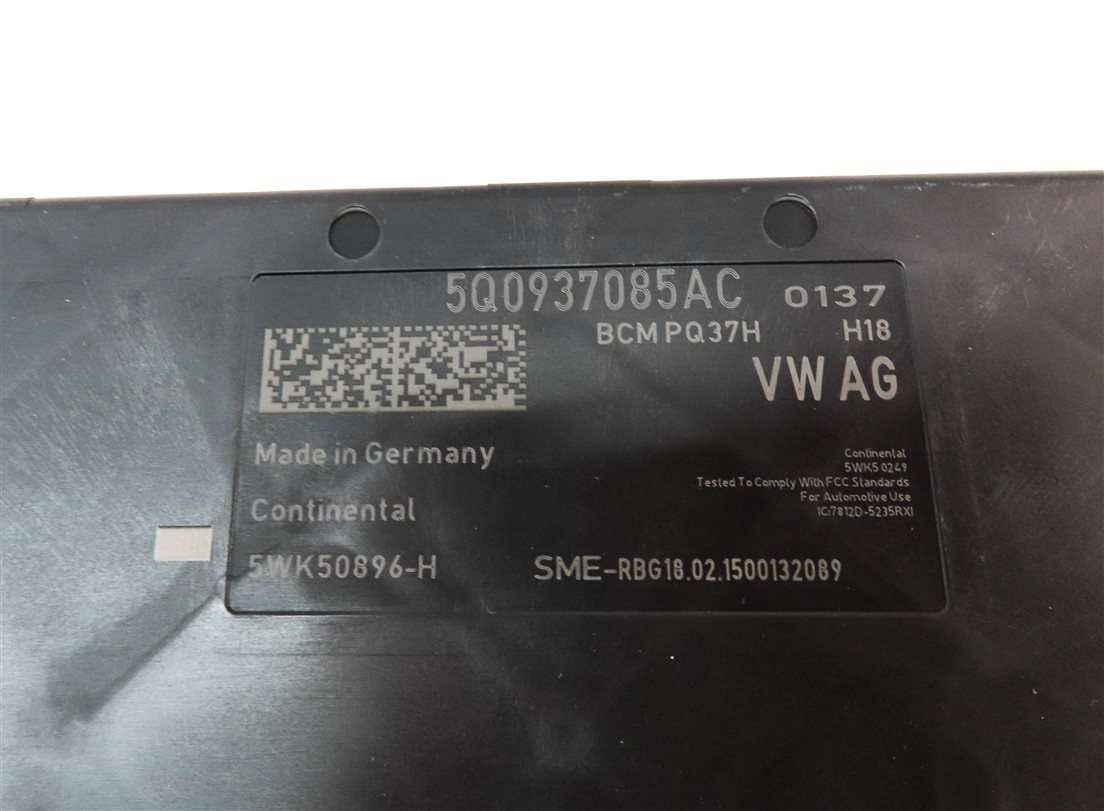 Thumbnail 13: 2015 AUDI S3 (8V) 2.0L (CYFB) SPEEDOMETER IGNITION IMMOBILIZER ECM MODULE SET/8