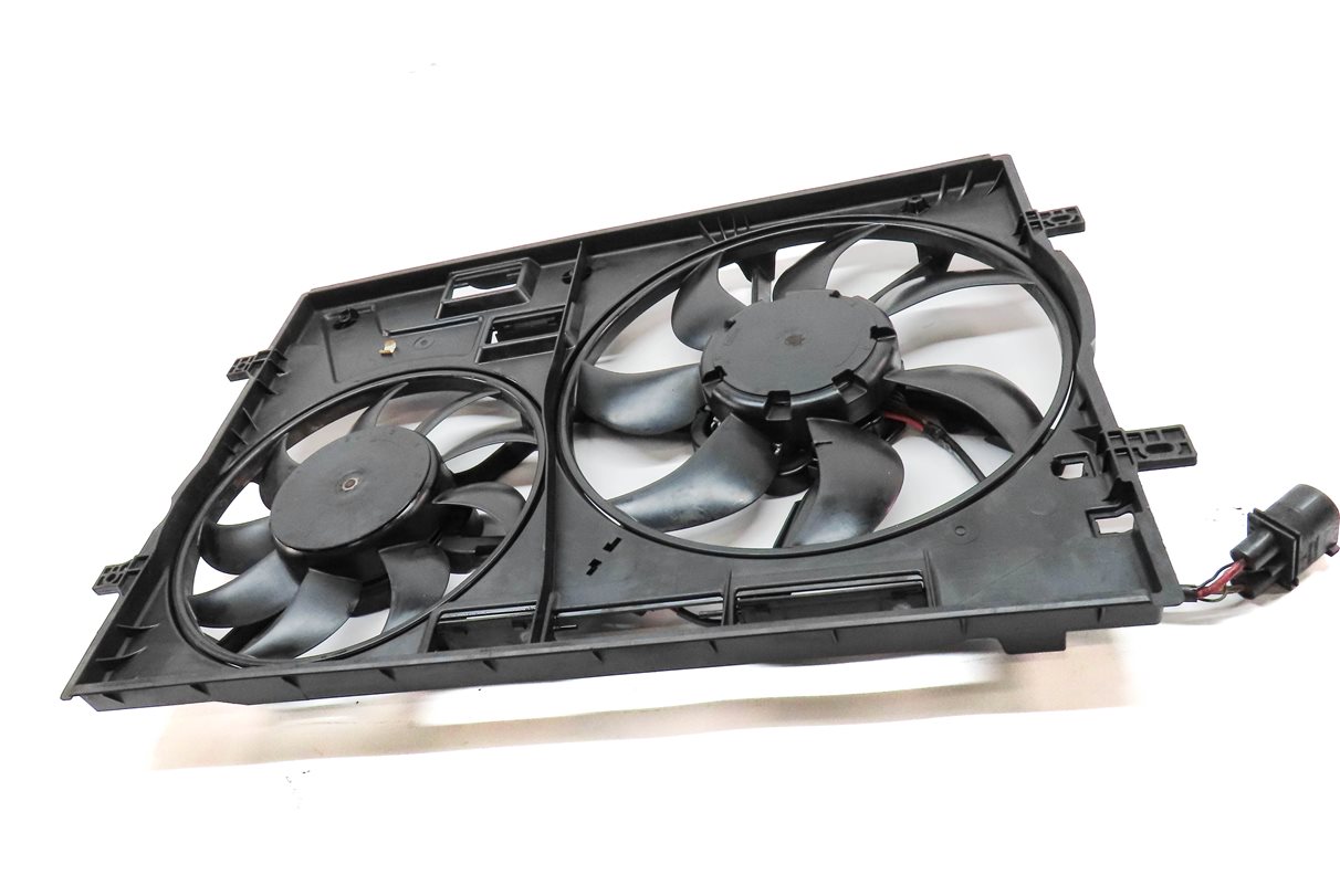 Thumbnail 2: 2015-2019 AUDI A3 S3 TT (8V MK3) 2.0L TURBO ENGINE RADIATOR COOLING FAN ASSEMBLY
