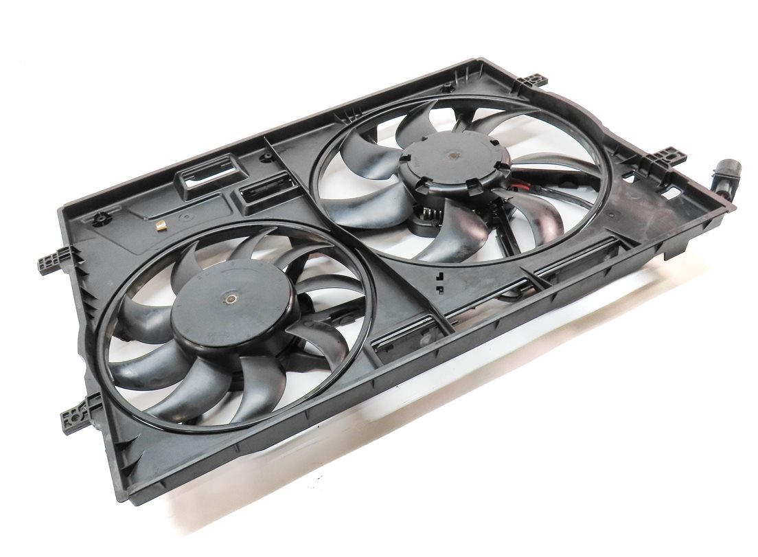Thumbnail 3: 2015-2019 AUDI A3 S3 TT (8V MK3) 2.0L TURBO ENGINE RADIATOR COOLING FAN ASSEMBLY