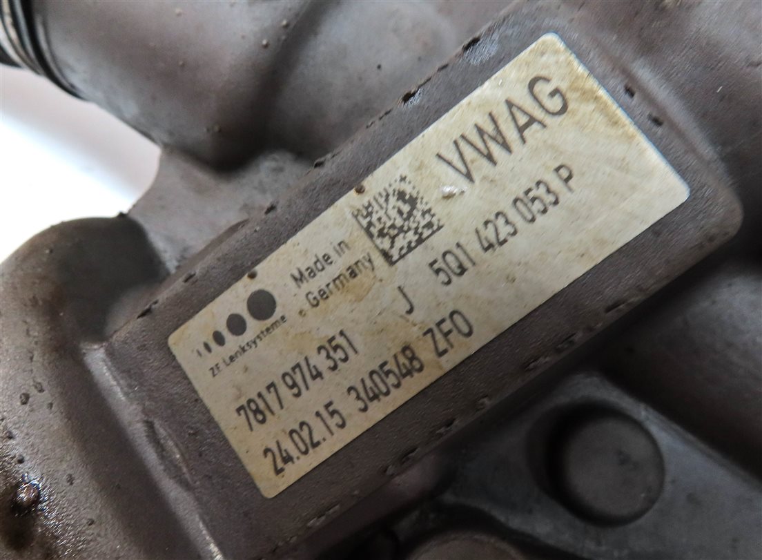 Thumbnail 9: 15-18 VW GOLF / AUDI S3 RS3 (8V MK7) POWER STEERING GEAR RACK & PINION ASSEMBLY