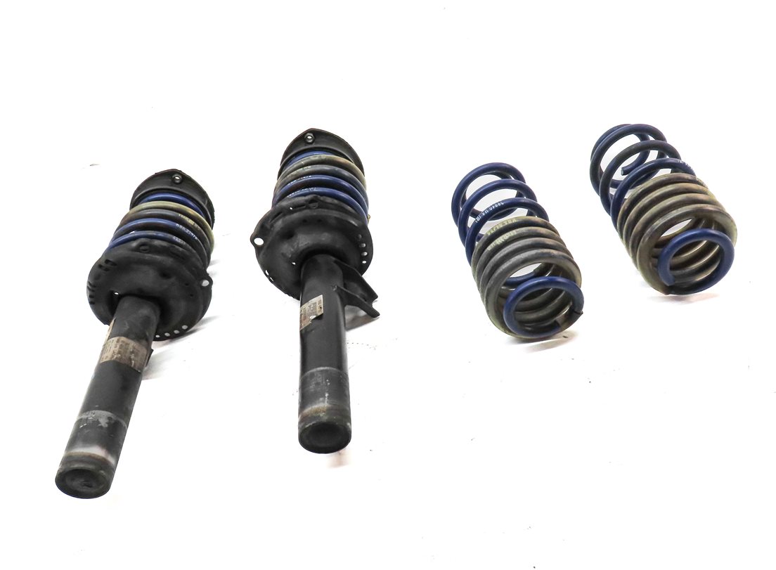 Thumbnail 2: 15 AUDI S3 8V AFTERMARKET H&R FRONT LOWERING SHOCK STRUTS & REAR COIL SPRING SET