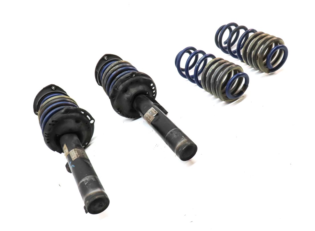Thumbnail 3: 15 AUDI S3 8V AFTERMARKET H&R FRONT LOWERING SHOCK STRUTS & REAR COIL SPRING SET