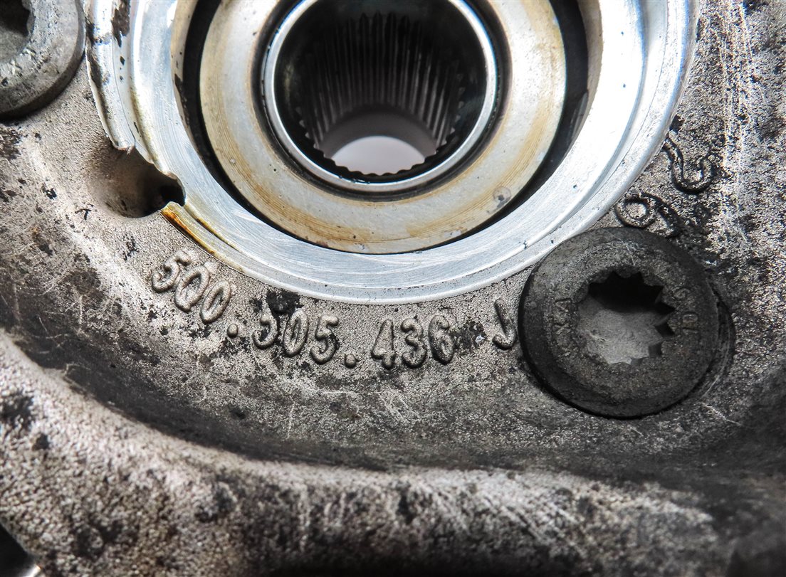 Thumbnail 6: 15-19 VW GOLF / AUDI A3 S3 RS3 (8V) AWD REAR RIGHT SPINDLE KNUCKLE WHEEL HUB