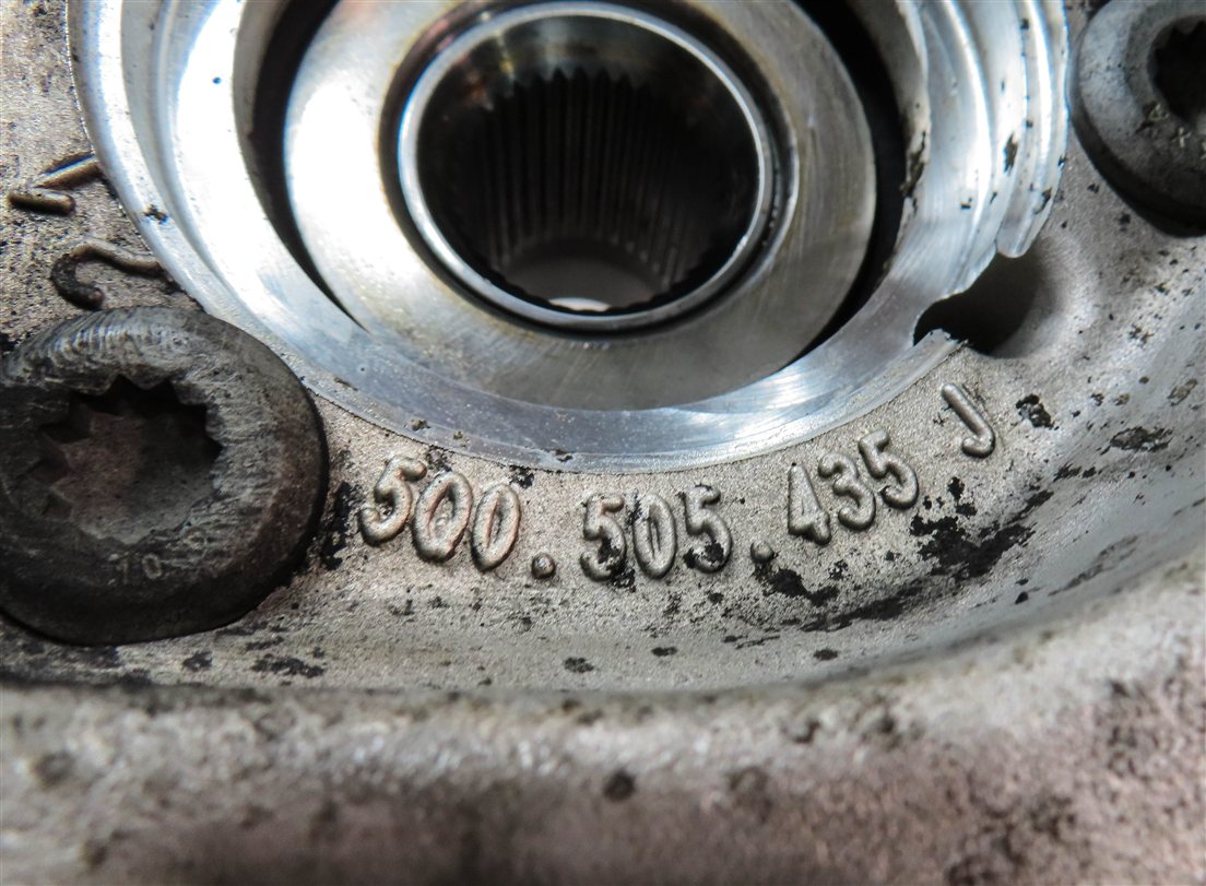 Thumbnail 7: 15-19 VW GOLF / AUDI A3 S3 RS3 (8V) AWD LEFT REAR SPINDLE KNUCKLE WHEEL HUB