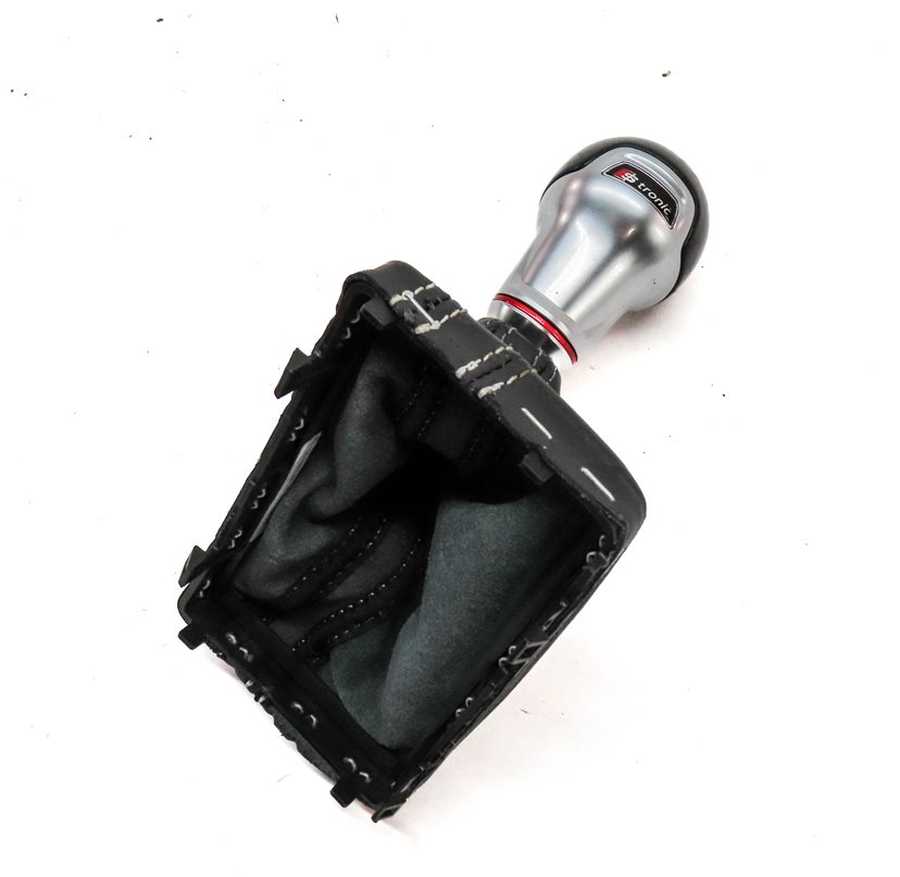 2015 AUDI S3 (8V) FRONT LEFT DRIVER FLOOR SHIFT SHIFTER HANDLE KNOB w/ BOOT