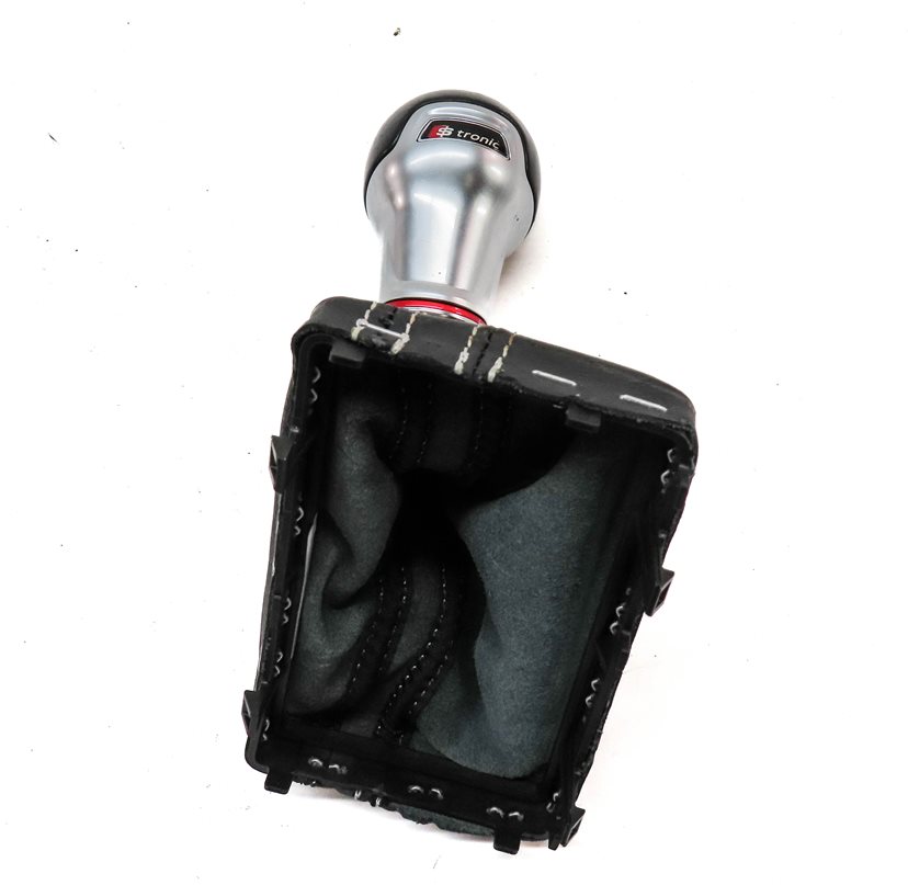 Thumbnail 2: 2015 AUDI S3 (8V) FRONT LEFT DRIVER FLOOR SHIFT SHIFTER HANDLE KNOB w/ BOOT