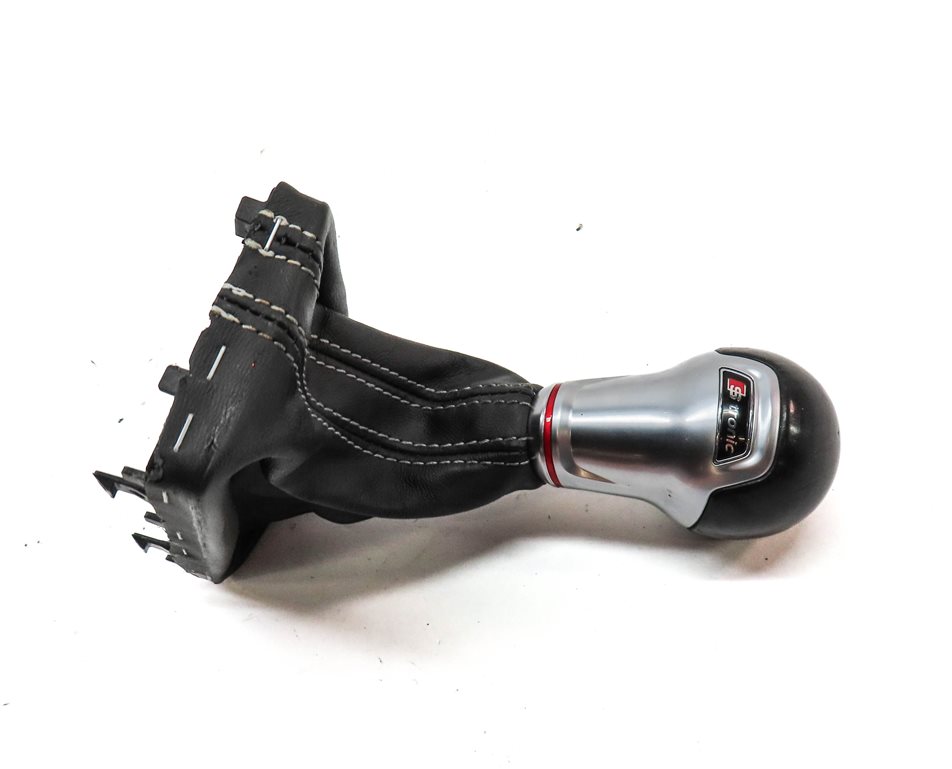 Thumbnail 4: 2015 AUDI S3 (8V) FRONT LEFT DRIVER FLOOR SHIFT SHIFTER HANDLE KNOB w/ BOOT