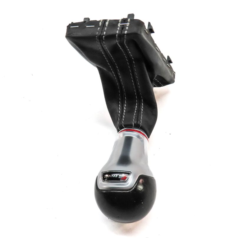 Thumbnail 5: 2015 AUDI S3 (8V) FRONT LEFT DRIVER FLOOR SHIFT SHIFTER HANDLE KNOB w/ BOOT