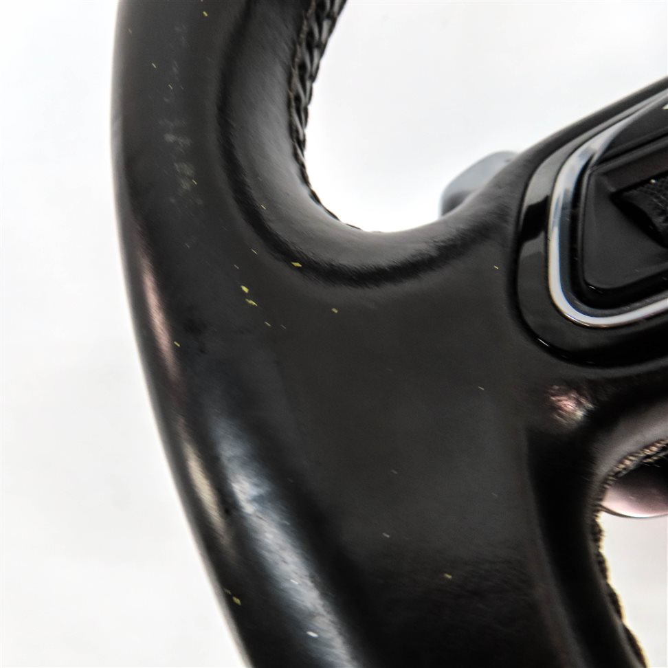 Thumbnail 8: 2015 AUDI S3 8V MULTIFUNCTION 3 SPOKE FLAT BOTTOM SPORT STEERING WHEEL (Black)