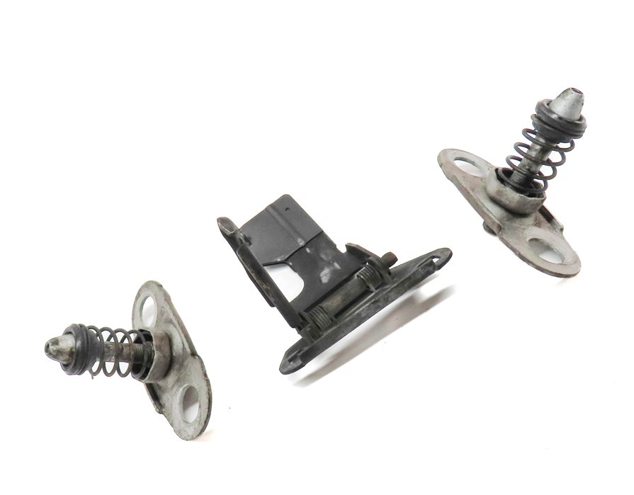 Thumbnail 3: 2012 RANGE ROVER (L322) FRONT HOOD SAFETY CATCH SPRING LATCH RELEASE HANDLE SET