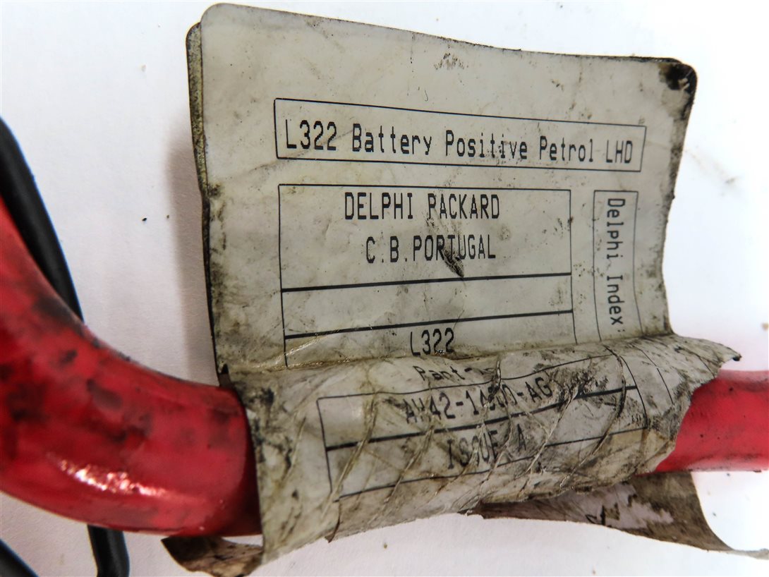 Thumbnail 5: 2012 RANGE ROVER (L322) 5.0L SUPER ENGINE POSITIVE BATTERY CABLE w/ TERMINAL