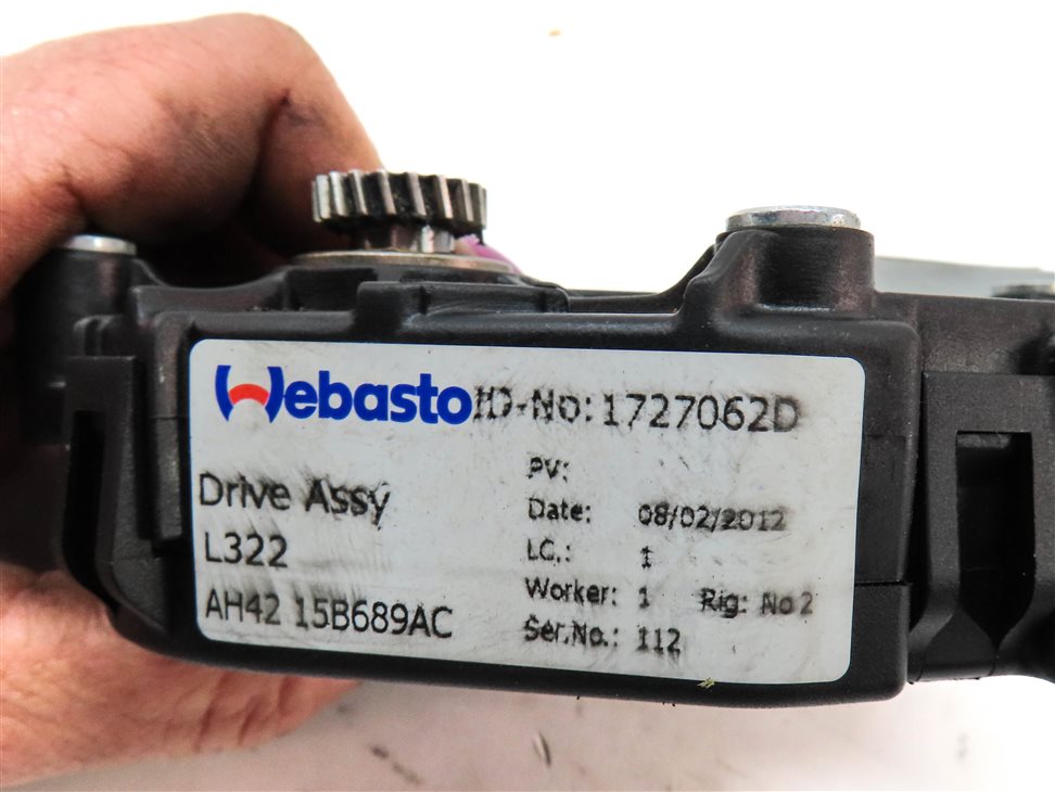 Thumbnail 7: 2010-2012 RANGE ROVER (L322) POWER SUNROOF SUN ROOF WINDOW MOTOR