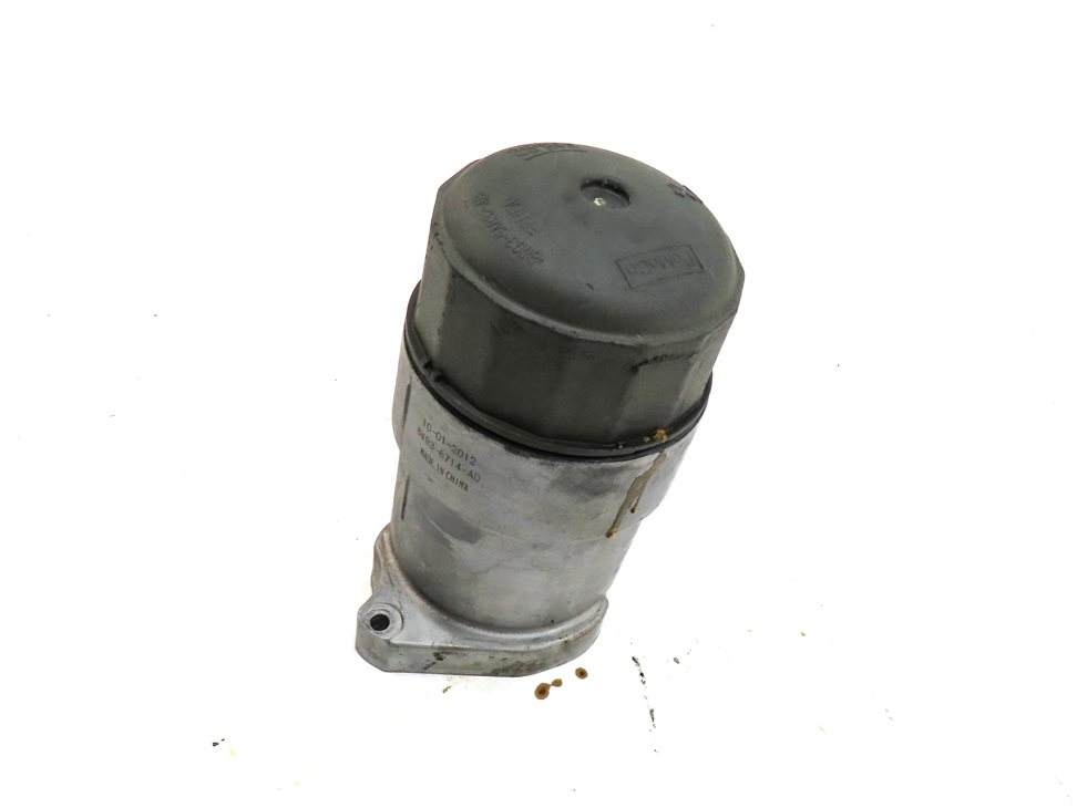 2012 RANGE ROVER (L322) 5.0L SUPER ENGINE MOTOR OIL FLUID FILTER HOUSING w/ CAP