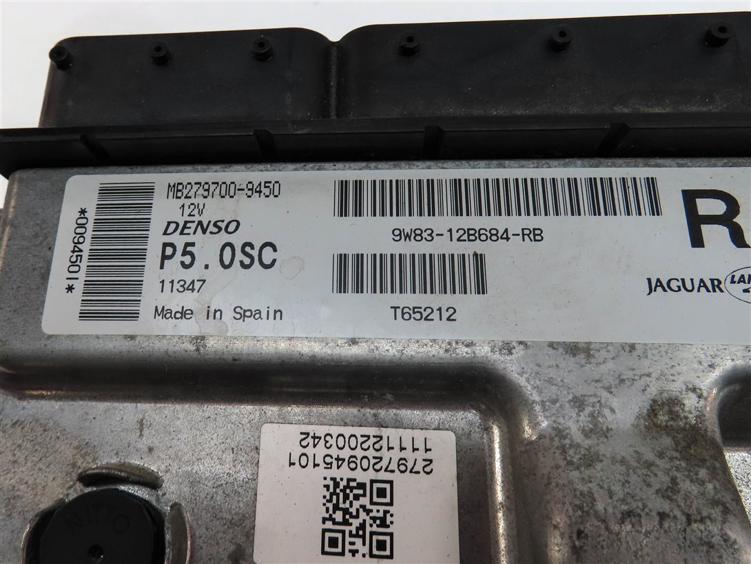 Thumbnail 14: 2010-2012 RANGE ROVER (L322) 5.0L SUPERCHARGED ENGINE IMMOBILIZER MODULE KEY SET