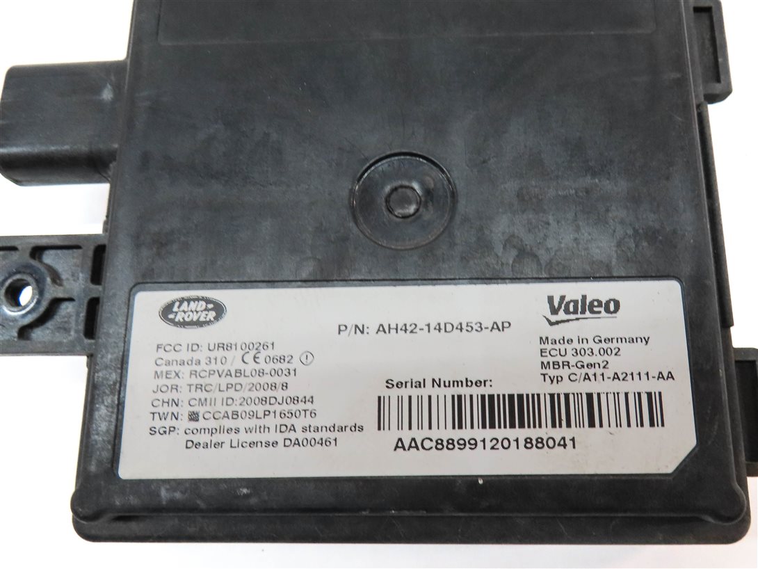 Thumbnail 4: 2012 RANGE ROVER (L322) DRIVER ASSIST BLIND SPOT ALERT RADAR SENSOR MODULE