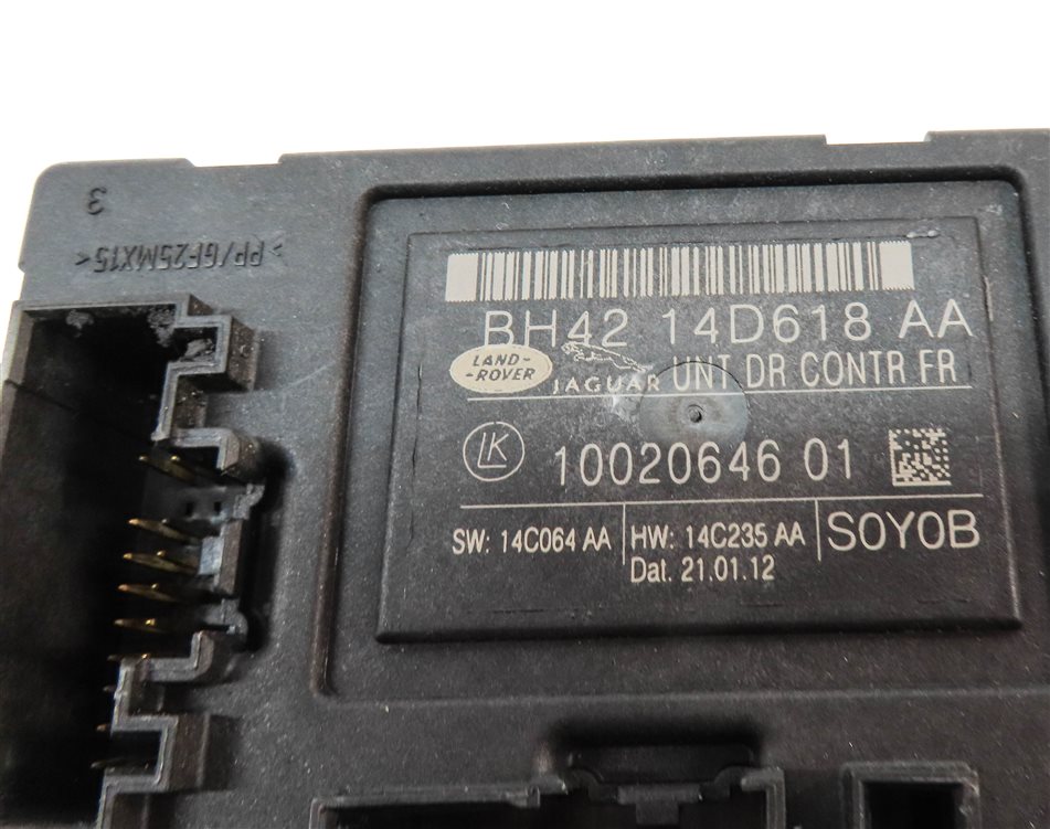 Thumbnail 4: 2012 RANGE ROVER (L322) FRONT LEFT DRIVER DOOR CONTROL MODULE