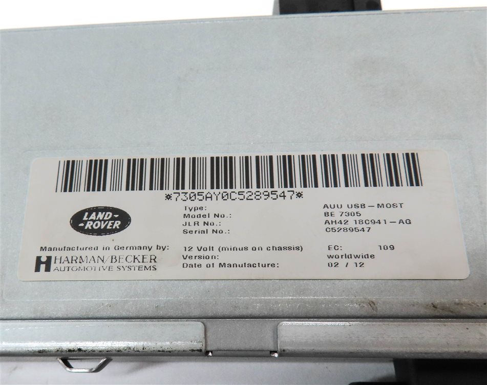 Thumbnail 4: 2010-2014 LR4 /RANGE ROVER SPORT (L320 L322) i-POD USB INTERFACE MODULE