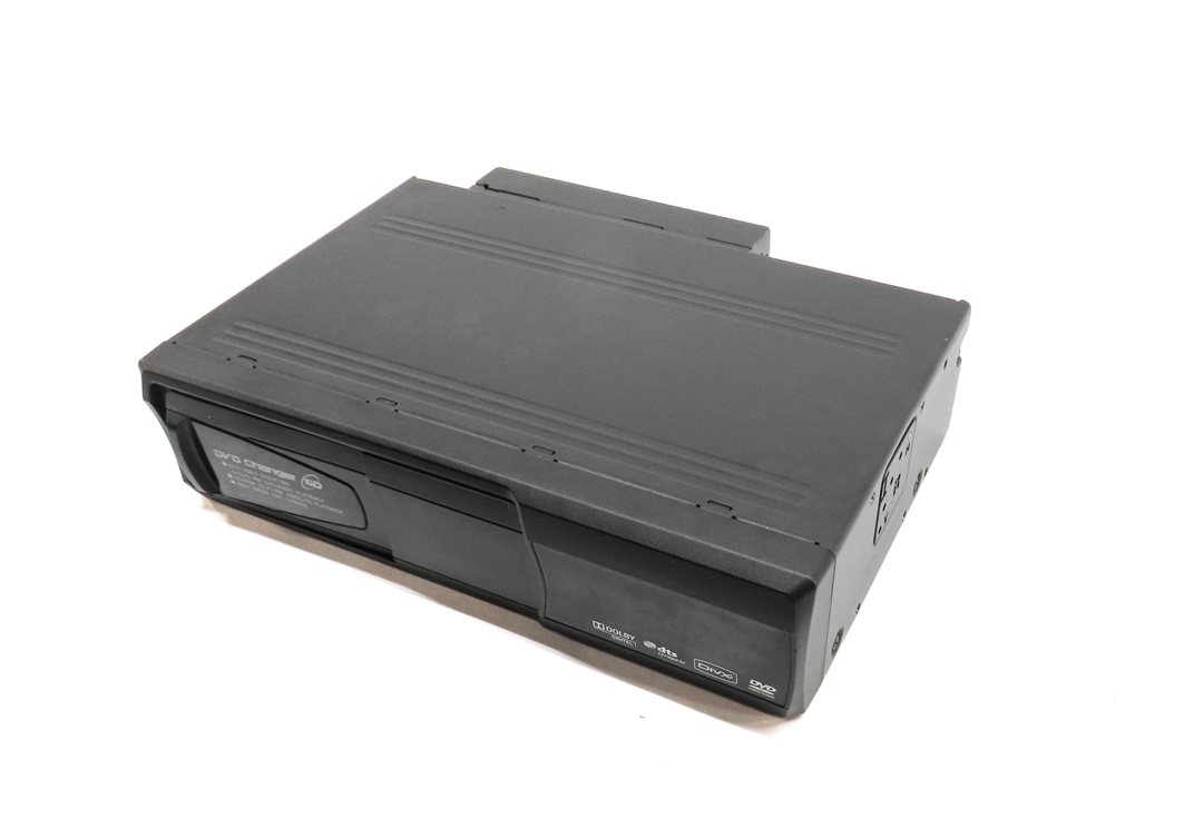 12 RANGE ROVER L322 REAR ENTERTAINMENT 6 DISC DVD CHANGER PLAYER (NO CARTRIDGE)
