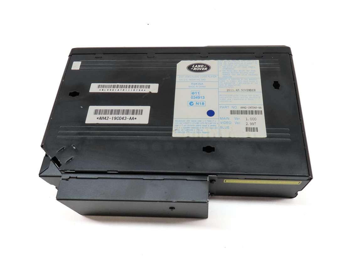 Thumbnail 7: 12 RANGE ROVER L322 REAR ENTERTAINMENT 6 DISC DVD CHANGER PLAYER (NO CARTRIDGE)