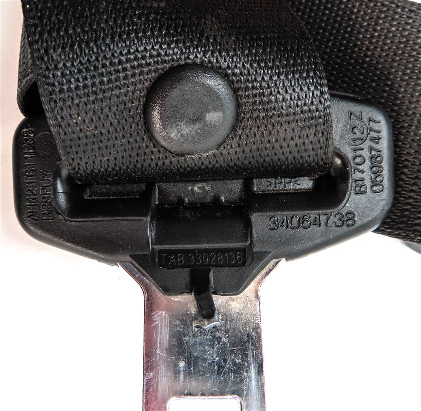 Thumbnail 5: 2012 RANGE ROVER (L322) REAR RIGHT SEAT SEATBELT BELT RETRACTOR (Black)