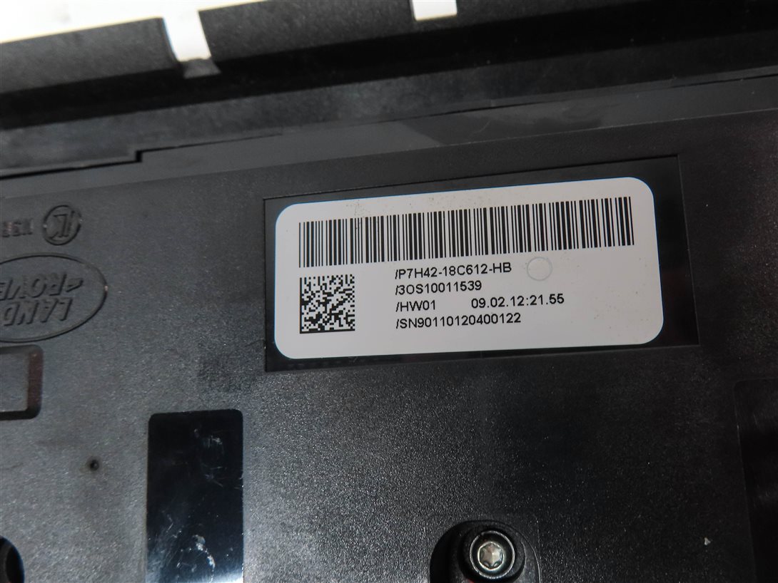 Thumbnail 6: 2012 RANGE ROVER (L322) REAR HEATER HEAT AIR AC HVAC CLIMATE CONTROL PANEL