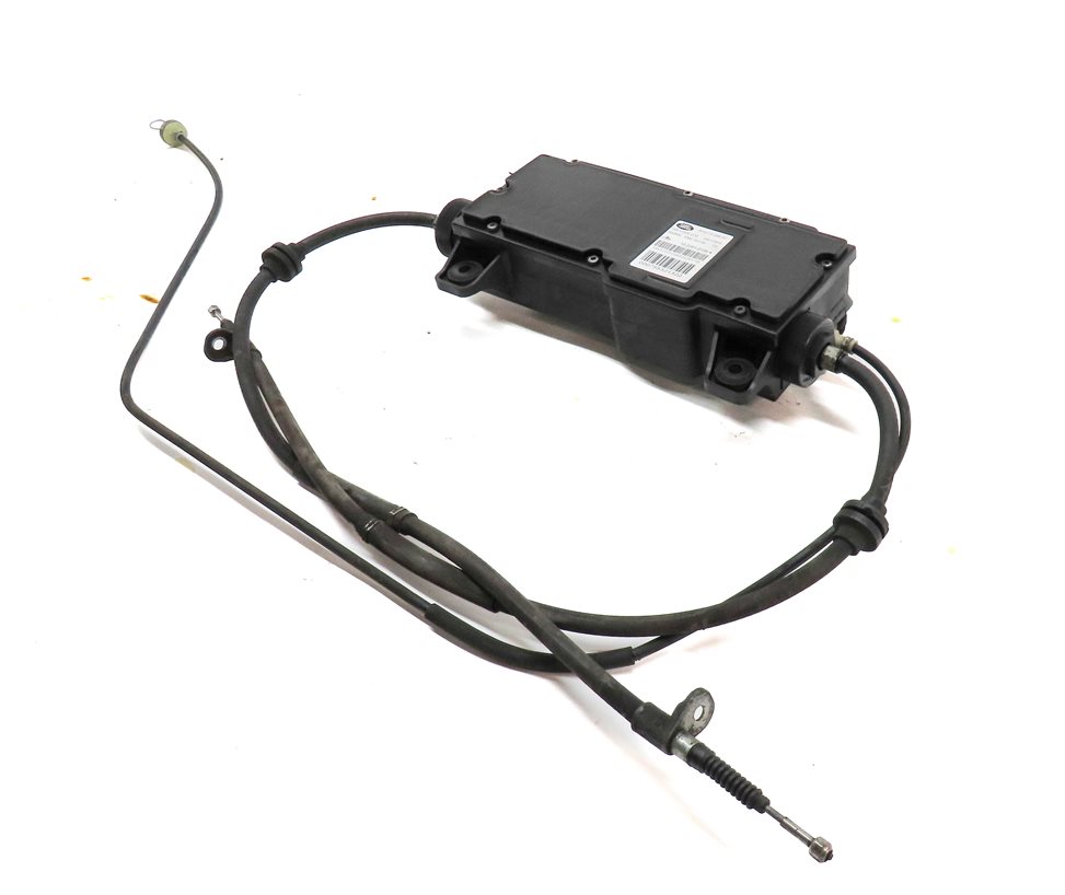 2012 RANGE ROVER (L322) EMERGENCY PARK PARKING BRAKE ACTUATOR w/ CABLES