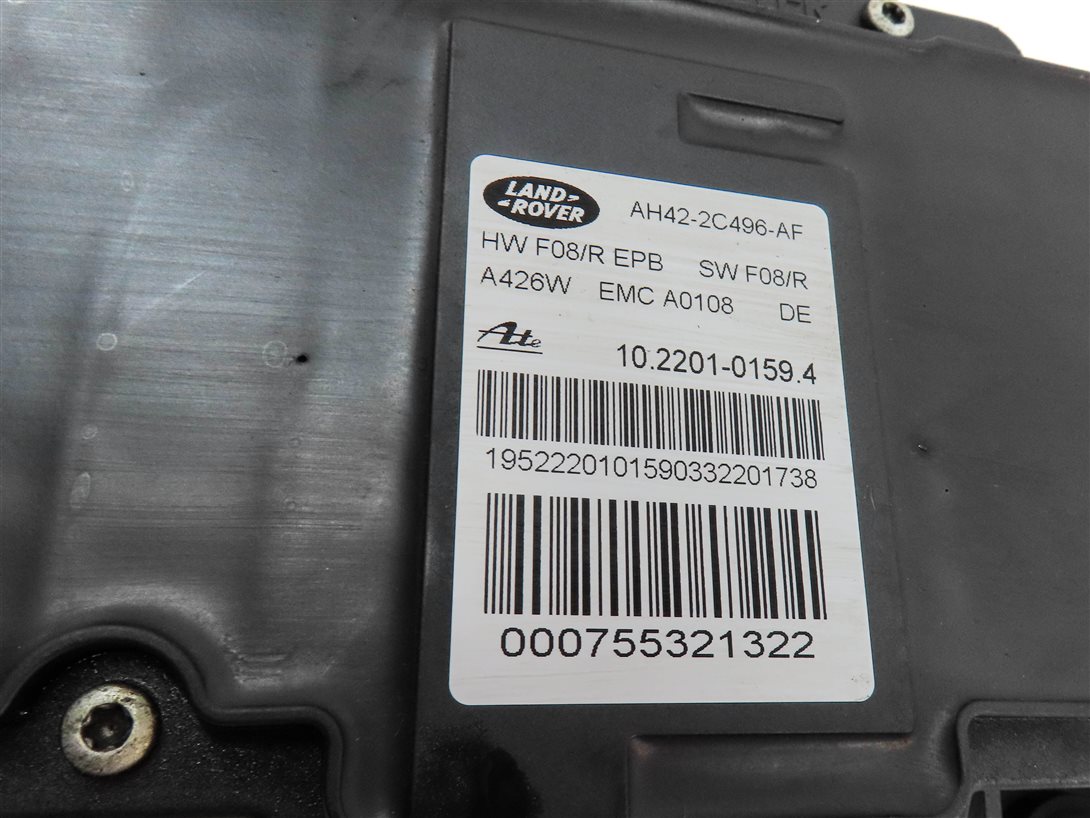 Thumbnail 8: 2012 RANGE ROVER (L322) EMERGENCY PARK PARKING BRAKE ACTUATOR w/ CABLES