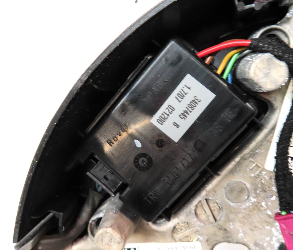 Thumbnail 10: 2011-2012 RANGE ROVER L322 FRONT LEFT DRIVER HEATED STEERING WHEEL (Black)