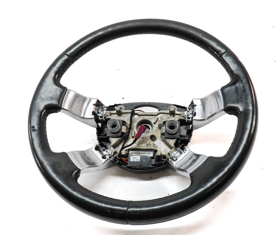 Thumbnail 2: 2011-2012 RANGE ROVER L322 FRONT LEFT DRIVER HEATED STEERING WHEEL (Black)
