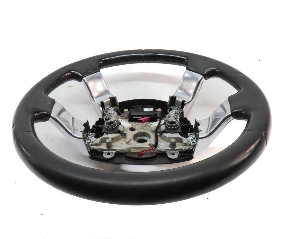 Thumbnail 4: 2011-2012 RANGE ROVER L322 FRONT LEFT DRIVER HEATED STEERING WHEEL (Black)