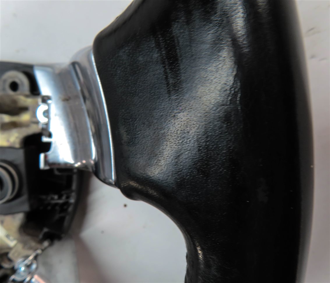 Thumbnail 6: 2011-2012 RANGE ROVER L322 FRONT LEFT DRIVER HEATED STEERING WHEEL (Black)