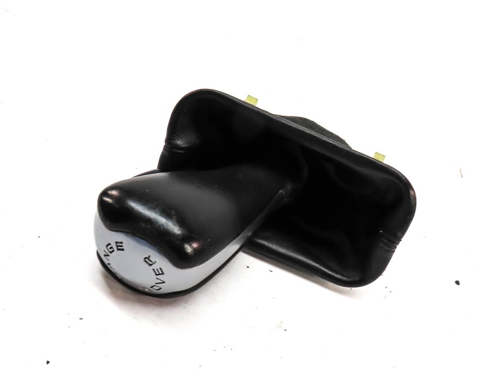 2012 RANGE ROVER (L322) FLOOR GEAR SHIFT SHIFTER KNOB HANDLE w/BOOT (BLACK)