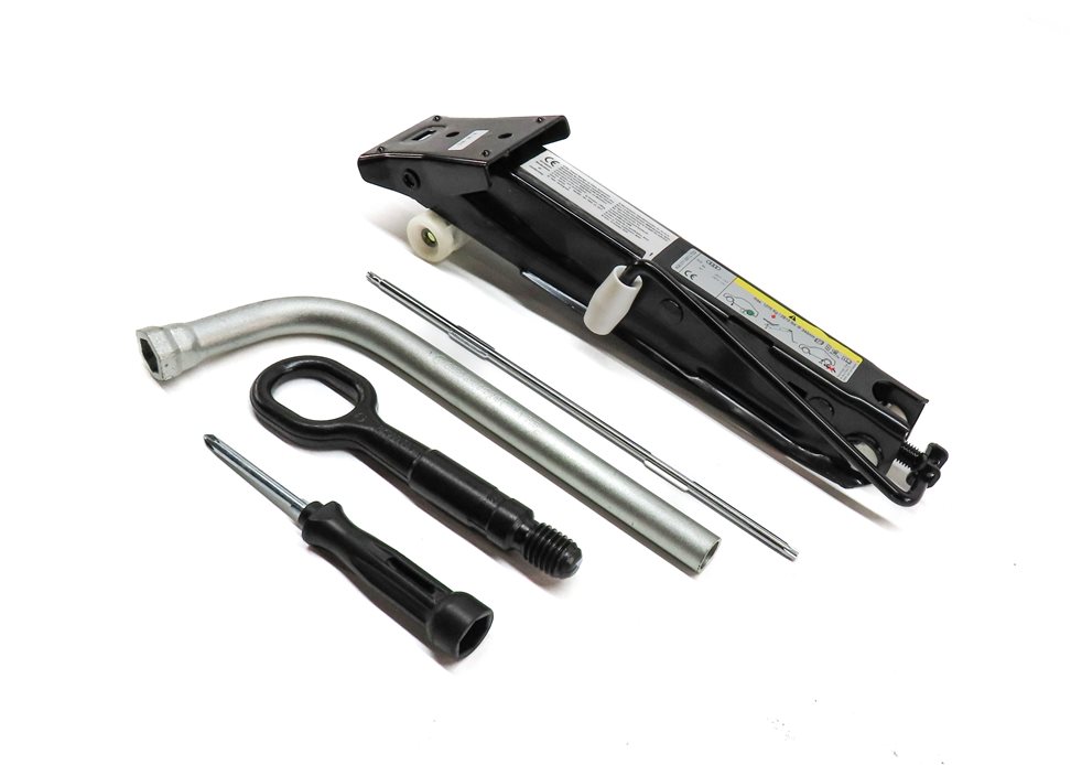 2012-2018 AUDI A6 S6 A7 S7 RS7 (C7) SPARE TIRE JACK w/ LUG WRENCH TOW HOOK TOOLS