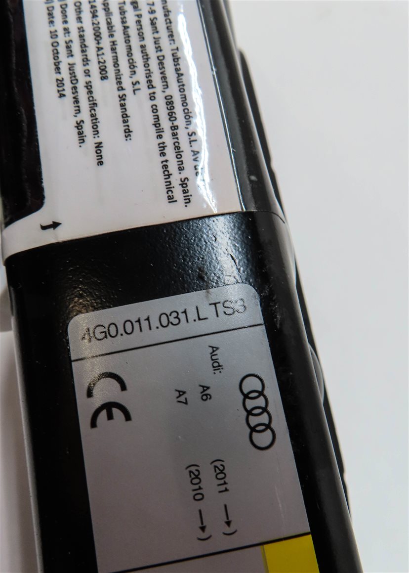 Thumbnail 11: 2012-2018 AUDI A6 S6 A7 S7 RS7 (C7) SPARE TIRE JACK w/ LUG WRENCH TOW HOOK TOOLS