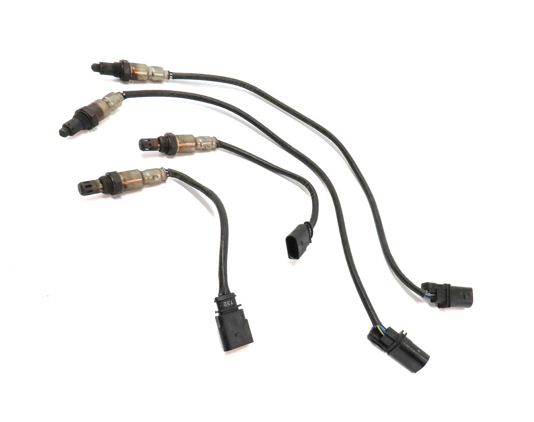 16 AUDI A7 (C7) 3.0L SUPER PRE/POST CAT OXYGEN O2 LAMBDA PROBE SENSOR SET/4