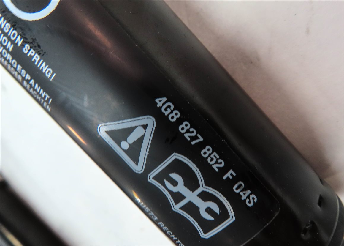 Thumbnail 6: 12-18 AUDI A7 S7 RS7 (C7 4G8) REAR LEFT & RIGHT TRUNK ELECTRIC SHOCK STRUT SET