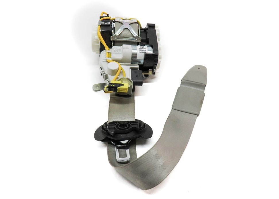 Thumbnail 2: 12-18 AUDI A7 S7 RS7 (C7) FRONT LEFT DRIVER SEATBELT SEAT BELT RETRACTOR (Gray)