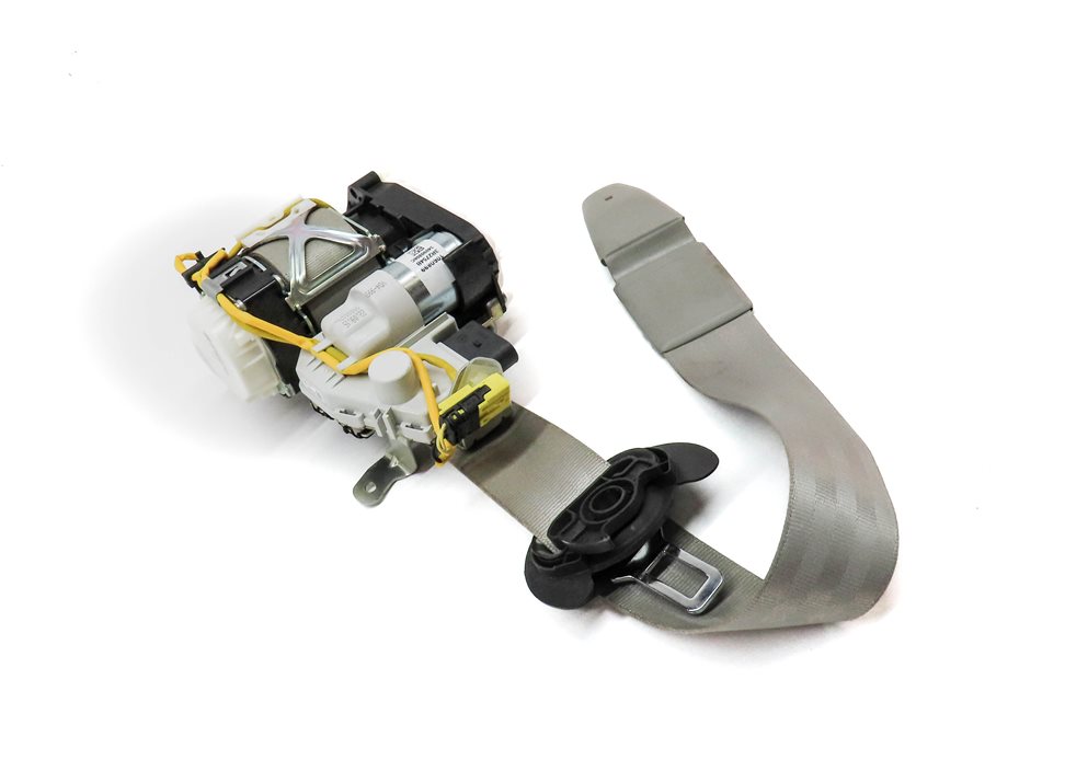 Thumbnail 3: 12-18 AUDI A7 S7 RS7 (C7) FRONT LEFT DRIVER SEATBELT SEAT BELT RETRACTOR (Gray)
