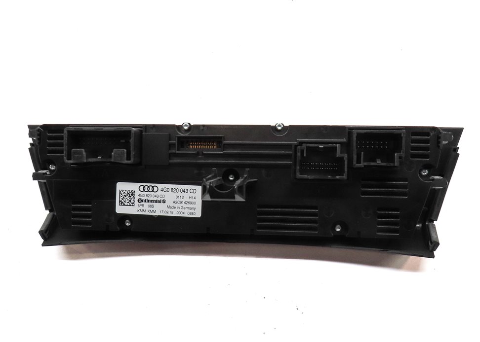 Thumbnail 6: 16-18 AUDI A6 A7 S6 S7 RS7 B8 C7 4G FRONT HEAT AIR AC SEAT CLIMATE CONTROL PANEL