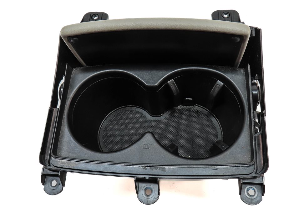 Thumbnail 7: 2016 AUDI A7 (C7) FRONT CENTER CONSOLE POP OPEN CUPHOLDER CUP HOLDER (Gray)