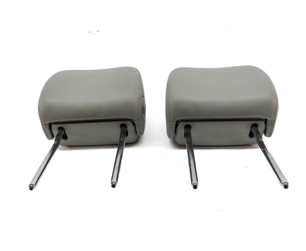 Thumbnail 2: 16-18 AUDI A6 A7 S6 S7 RS7 (C7 4G8) FRONT LEFT & RIGHT SEAT HEADREST SET/2(Gray)