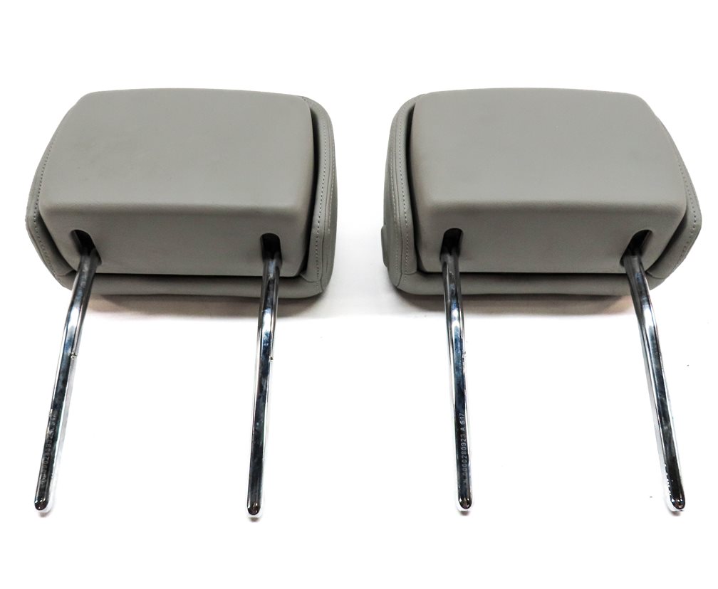Thumbnail 6: 16-18 AUDI A6 A7 S6 S7 RS7 (C7 4G8) FRONT LEFT & RIGHT SEAT HEADREST SET/2(Gray)