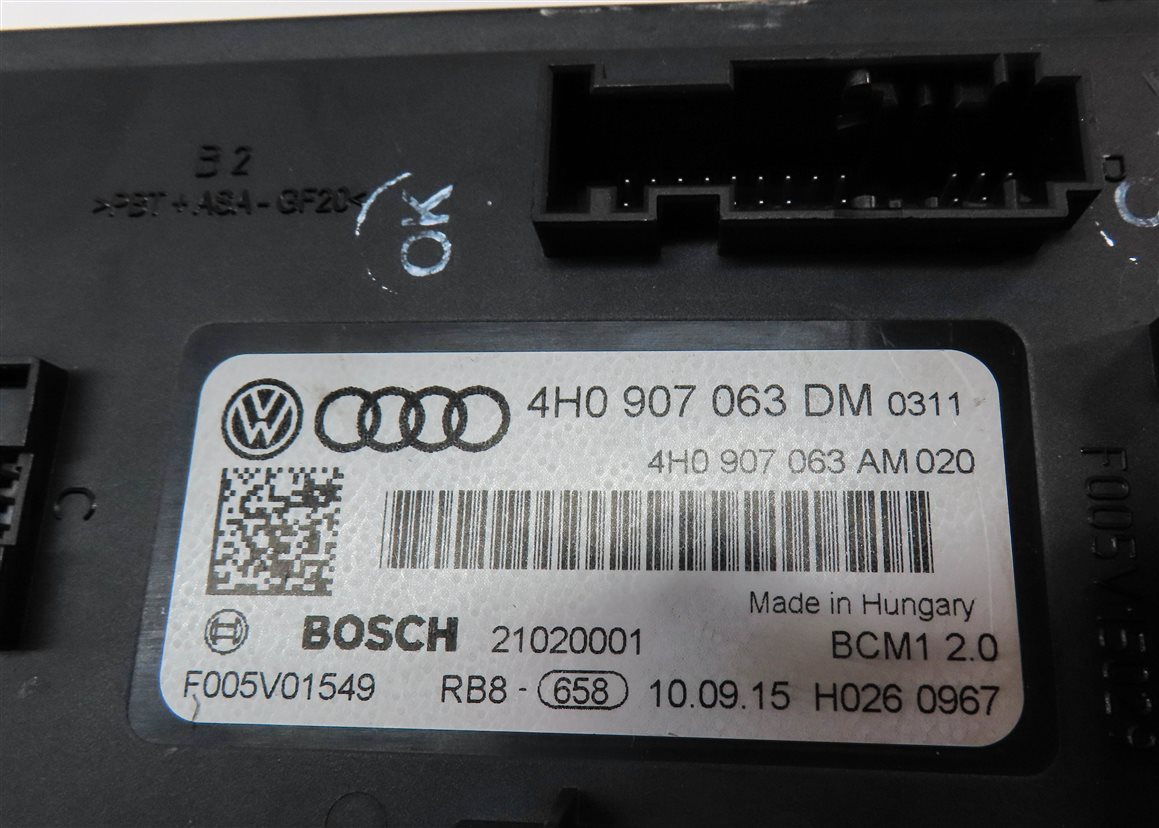 Thumbnail 11: 2016 AUDI A6 A7 C7 4G8 3.0 SUPER ENGINE SPEEDO ECM BCM IMMOBILIZER MODULE SET/8