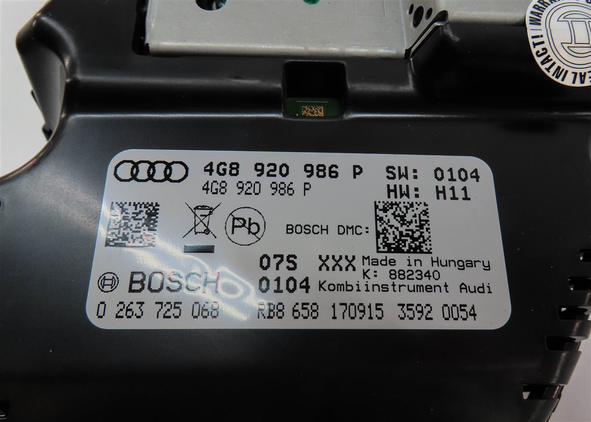 Thumbnail 16: 2016 AUDI A6 A7 C7 4G8 3.0 SUPER ENGINE SPEEDO ECM BCM IMMOBILIZER MODULE SET/8