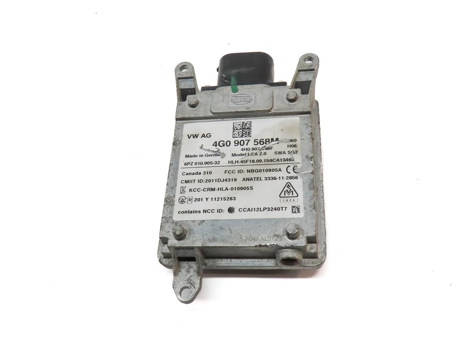 Thumbnail 2: 16-18 AUDI A6 A7 S6 S7 RS7 C7 4G8 REAR LEFT BLIND SPOT ASSIST RADAR SENSOR SLAVE